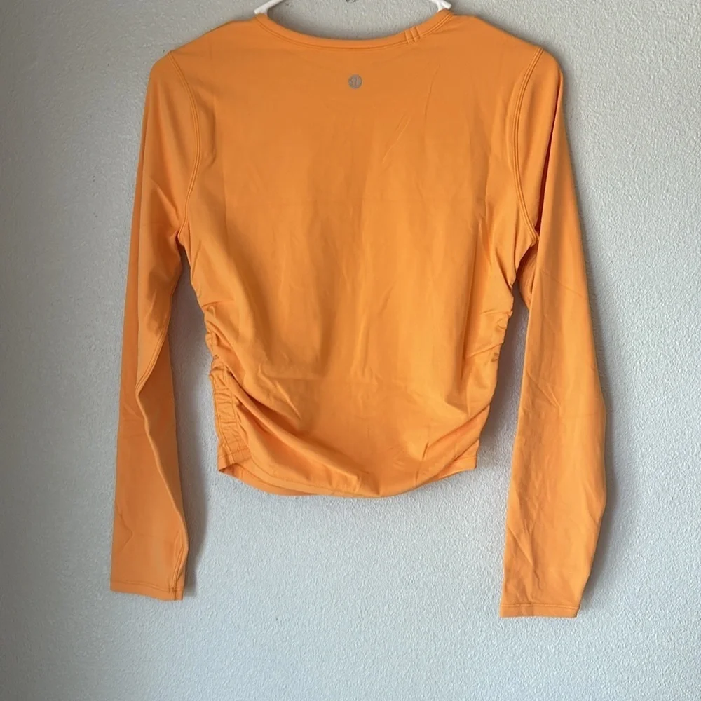 Lululemon Marigold All It Takes Longsleeve Nulu Longsleeve Top NWT - Picture 9 of 11